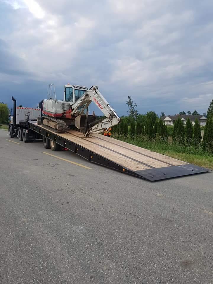 Heavy Equipment Towing abbotsford